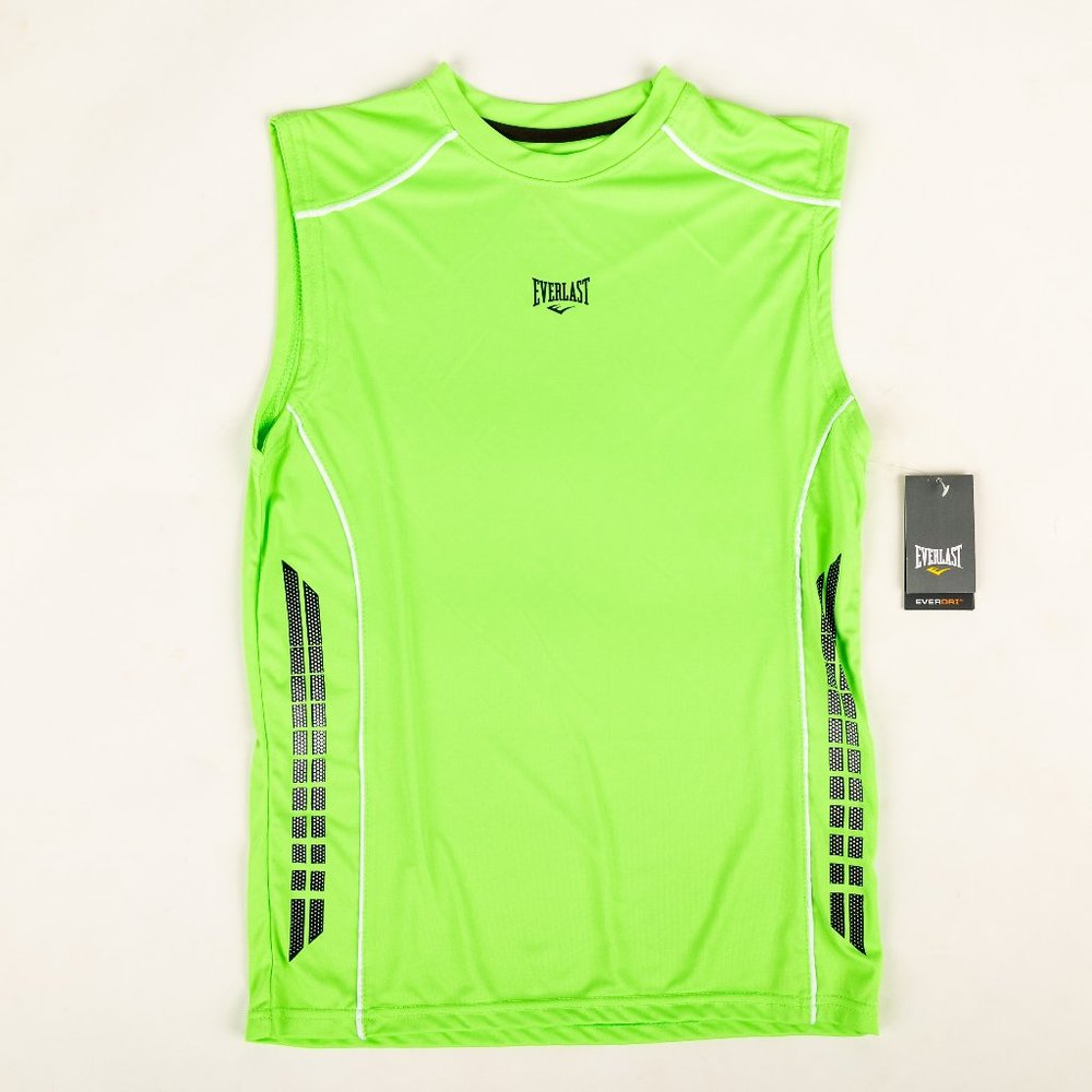 Boys Everlast Green Muscle Top Tank - NEW